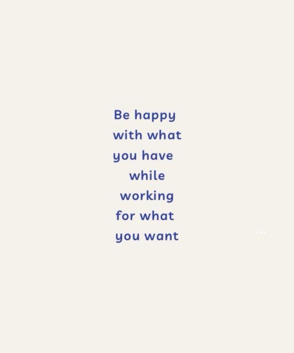 be happy